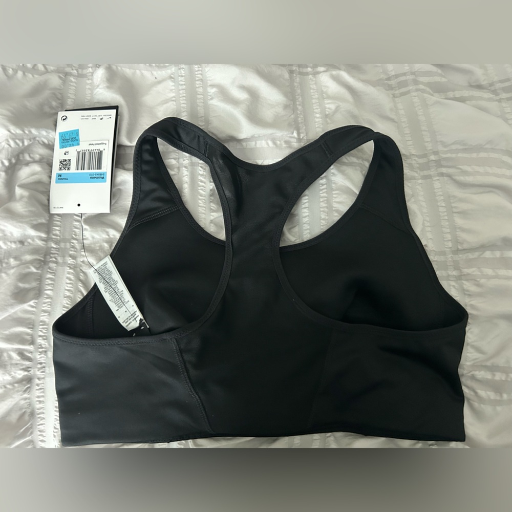 Nike Black and White Sports Bra - Picture 2 of 2